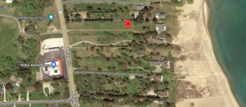 Roe Motel - Aerial Map Of Address (newer photo)